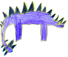 (dinosaur drawing)