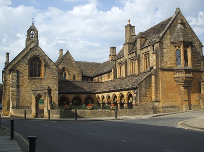 (Picture of the almshouse building)